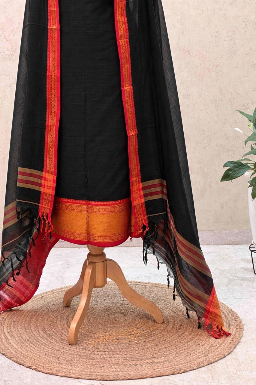Authentic Mangalgiri Cotton Dress Material
