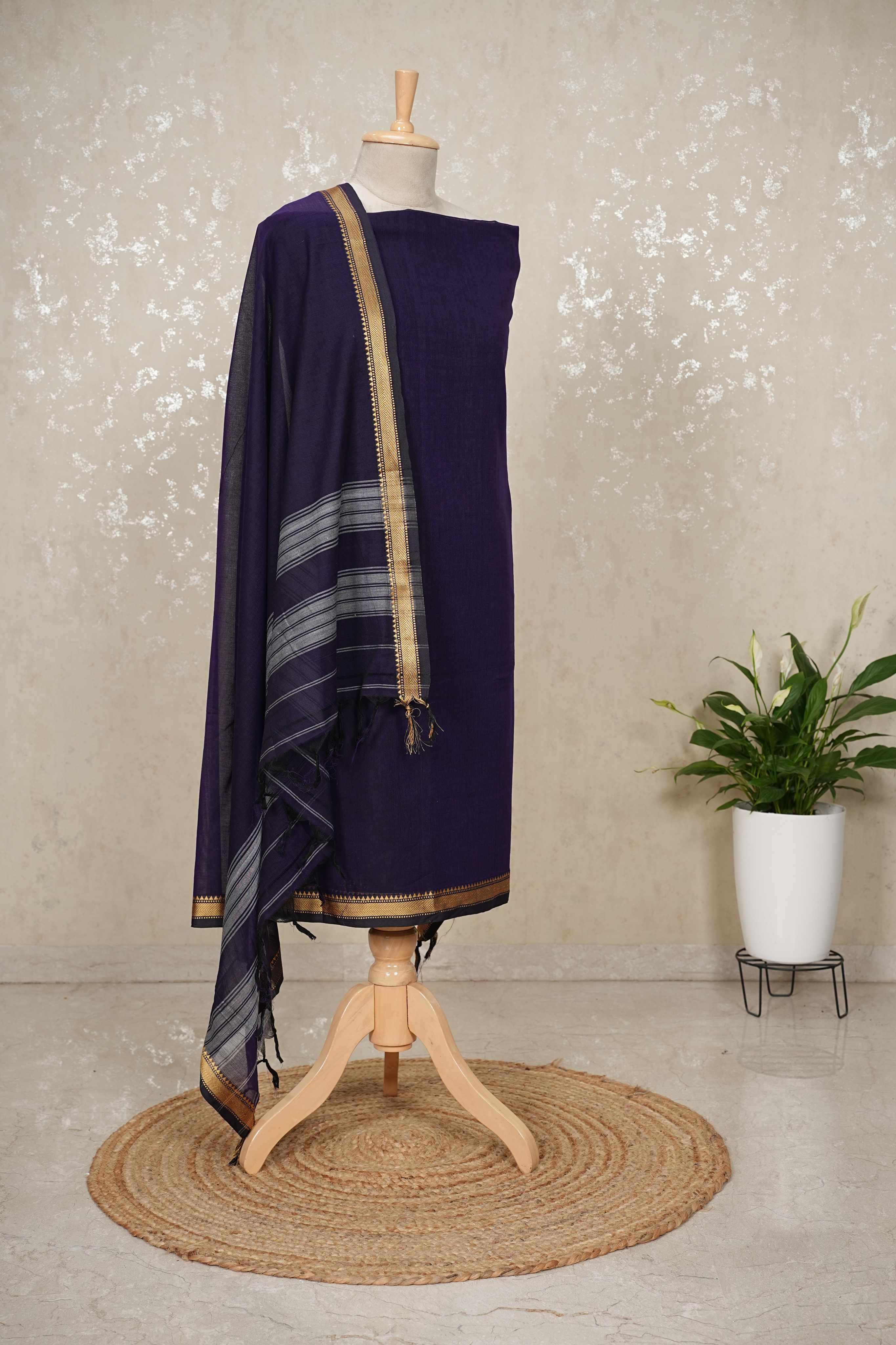 Authentic Mangalgiri Cotton Dress Material