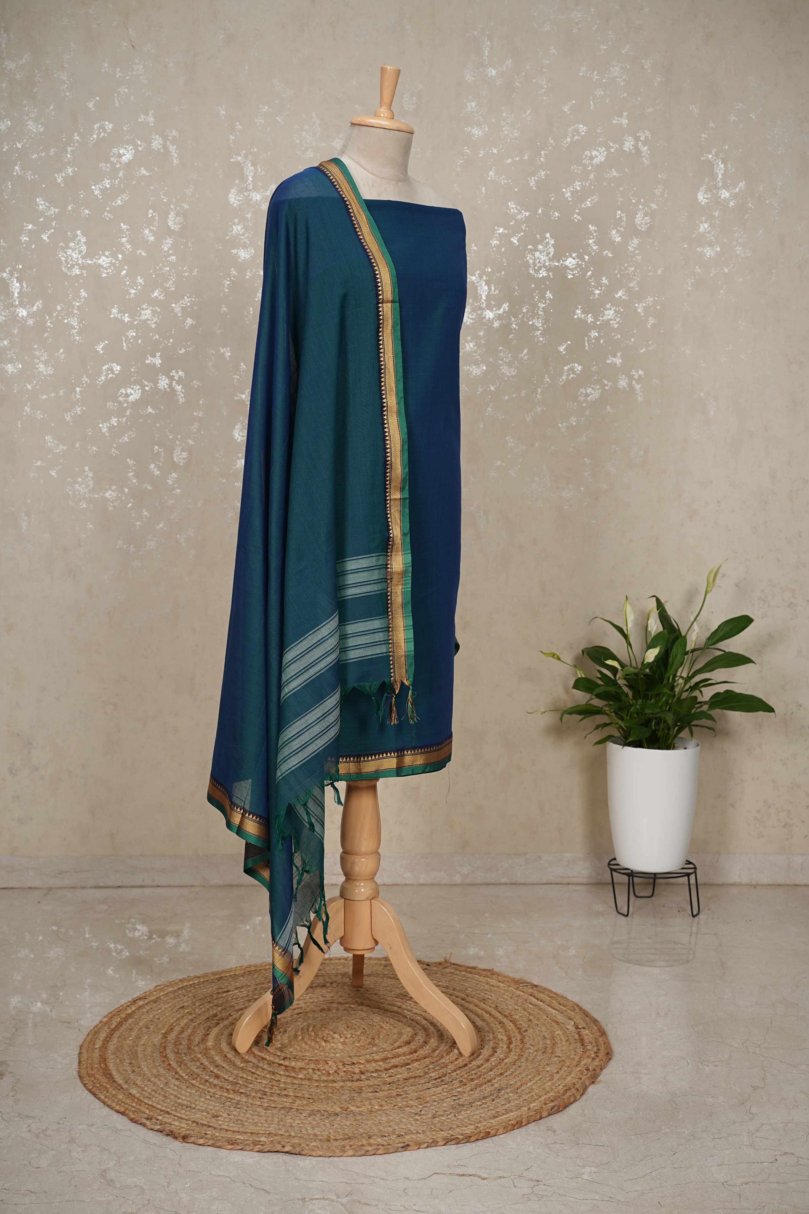 Authentic Mangalgiri Cotton Dress Material