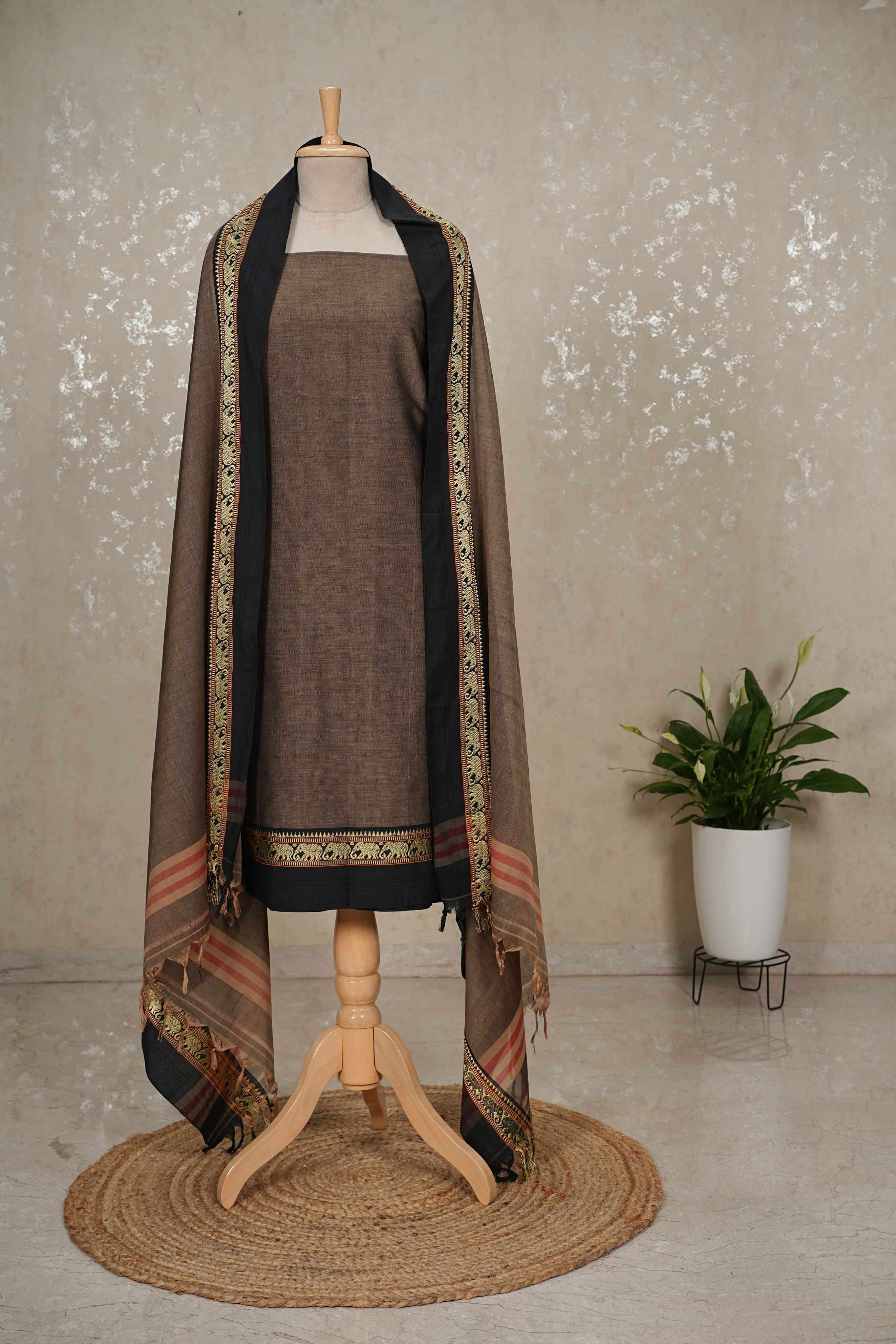 Authentic Mangalgiri Cotton Dress Material