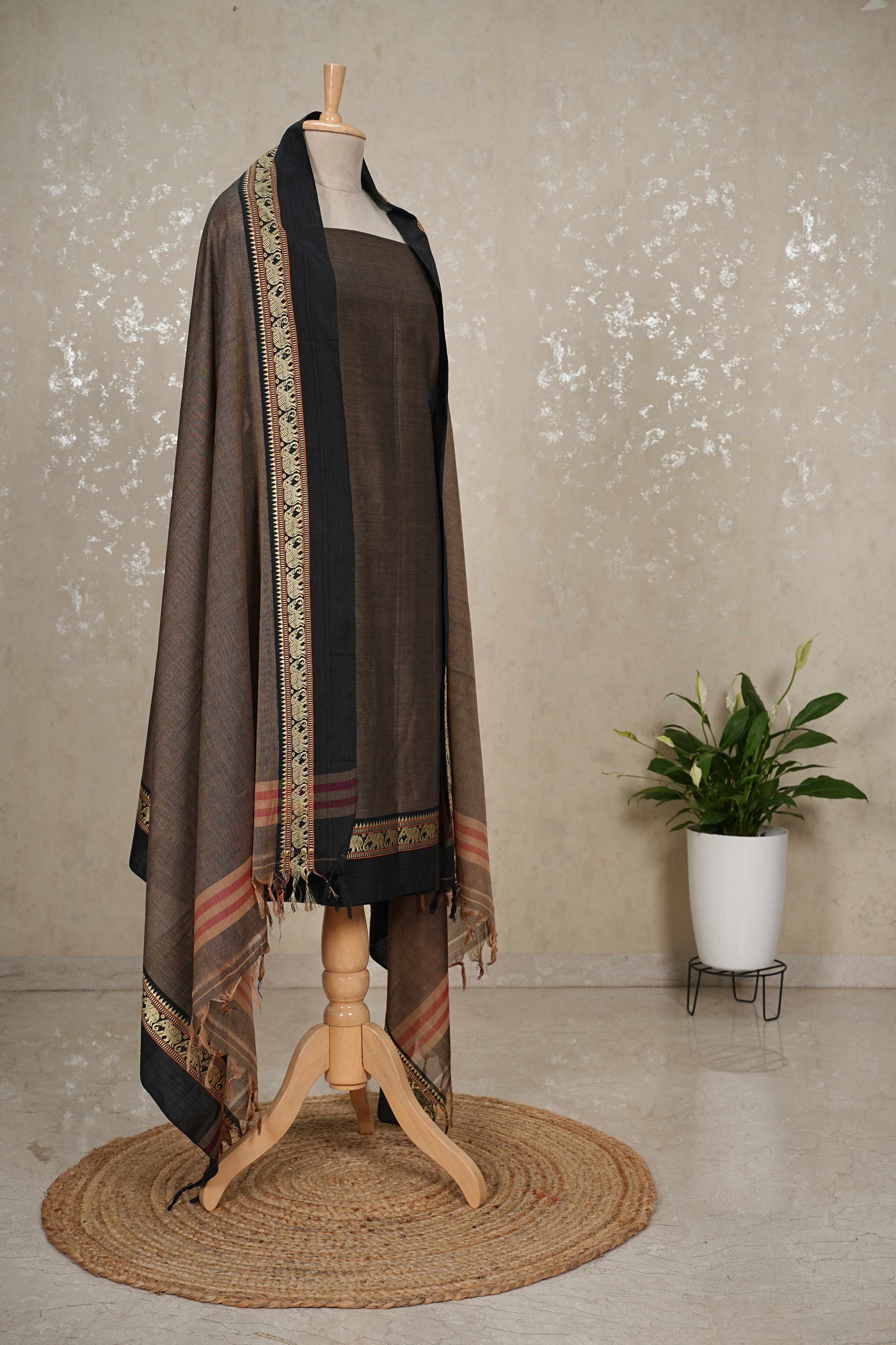Authentic Mangalgiri Cotton Dress Material