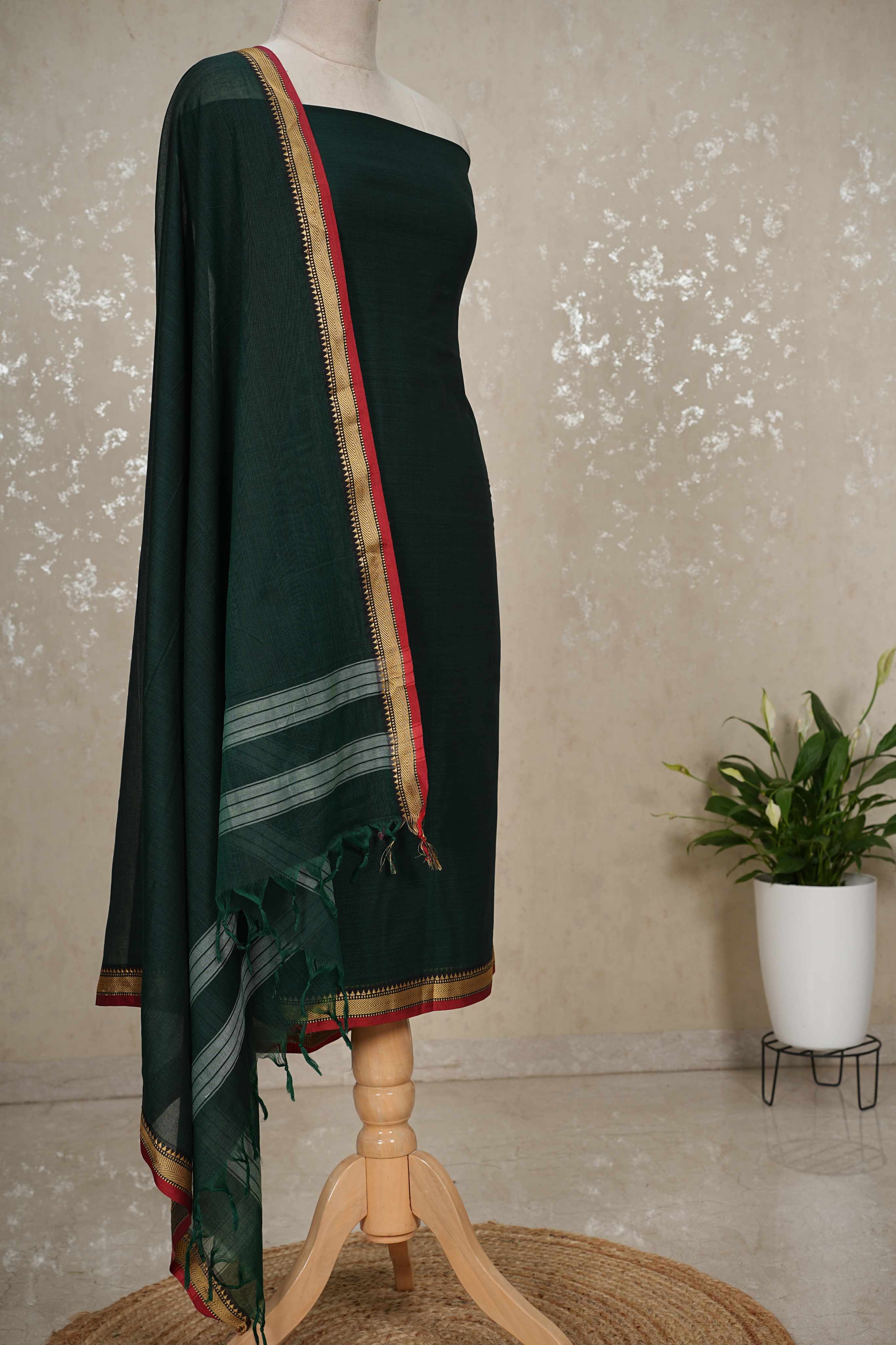 Authentic Mangalgiri Cotton Dress Material