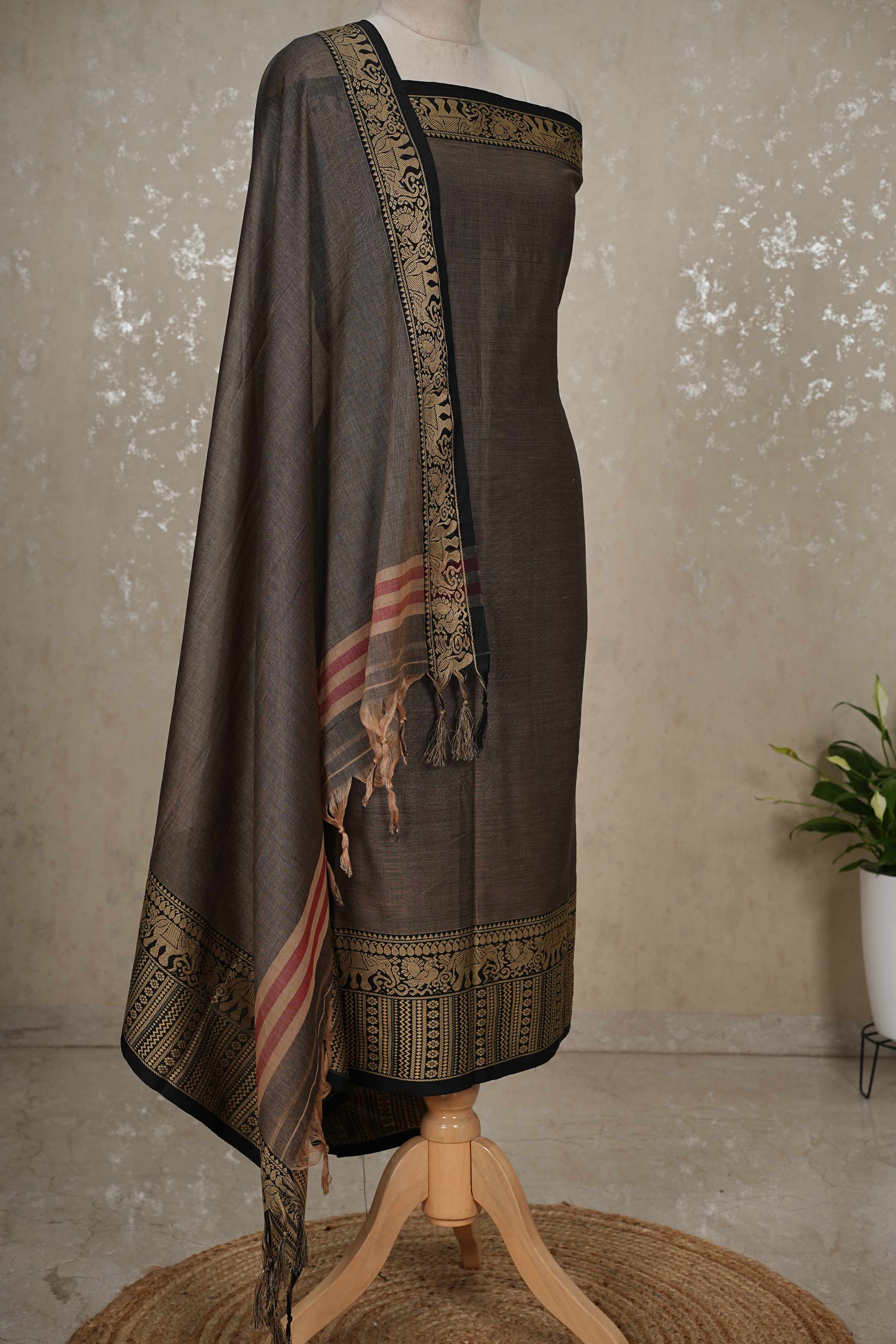 Authentic Mangalgiri Cotton Dress Material