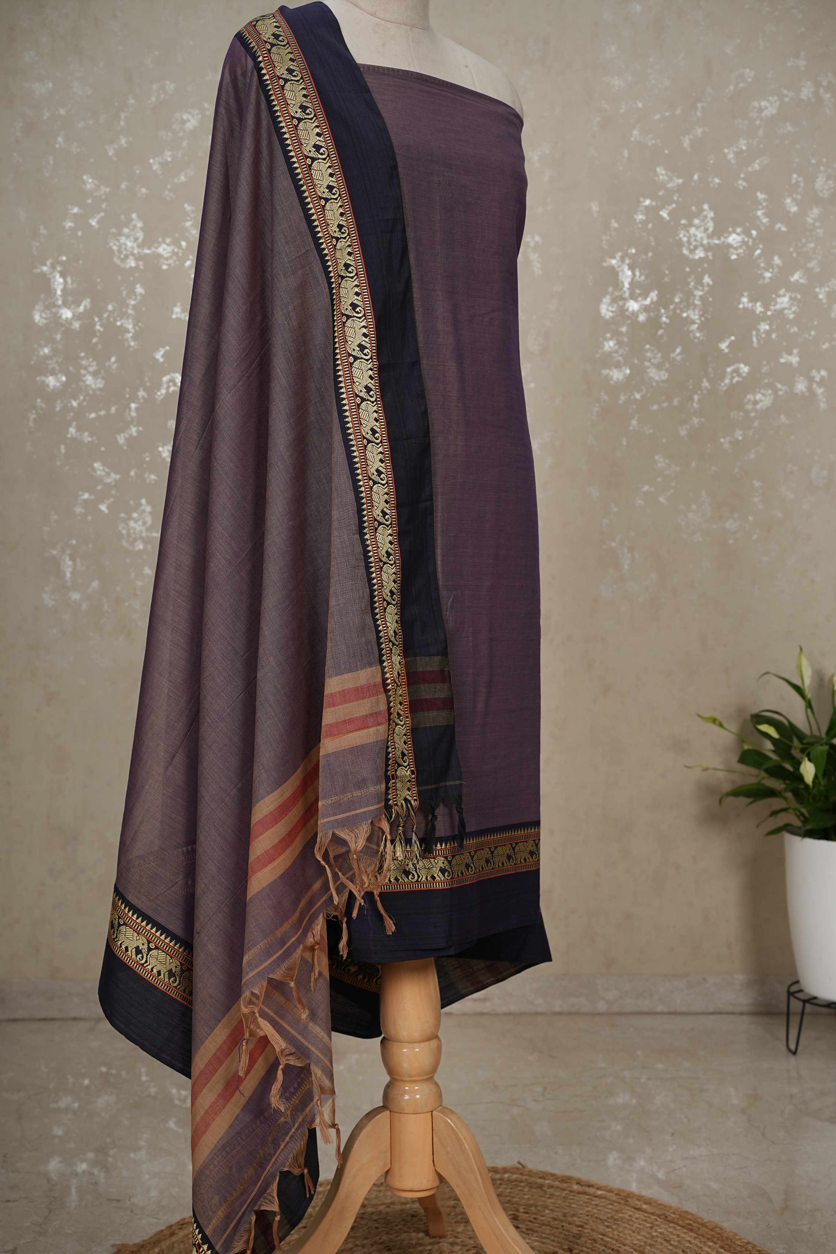 Authentic Mangalgiri Cotton Dress Material