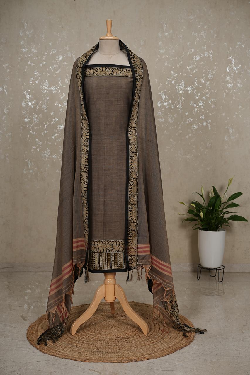Authentic Mangalgiri Cotton Dress Material