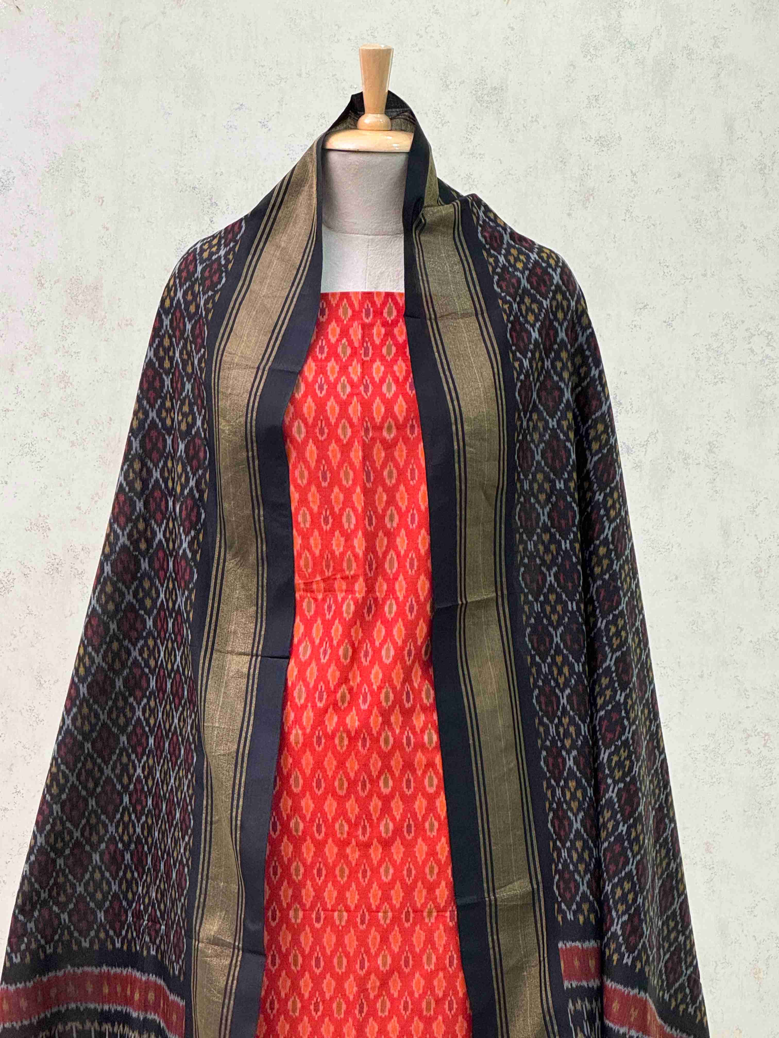 SICO ikkat pochampally dress material 2pc set