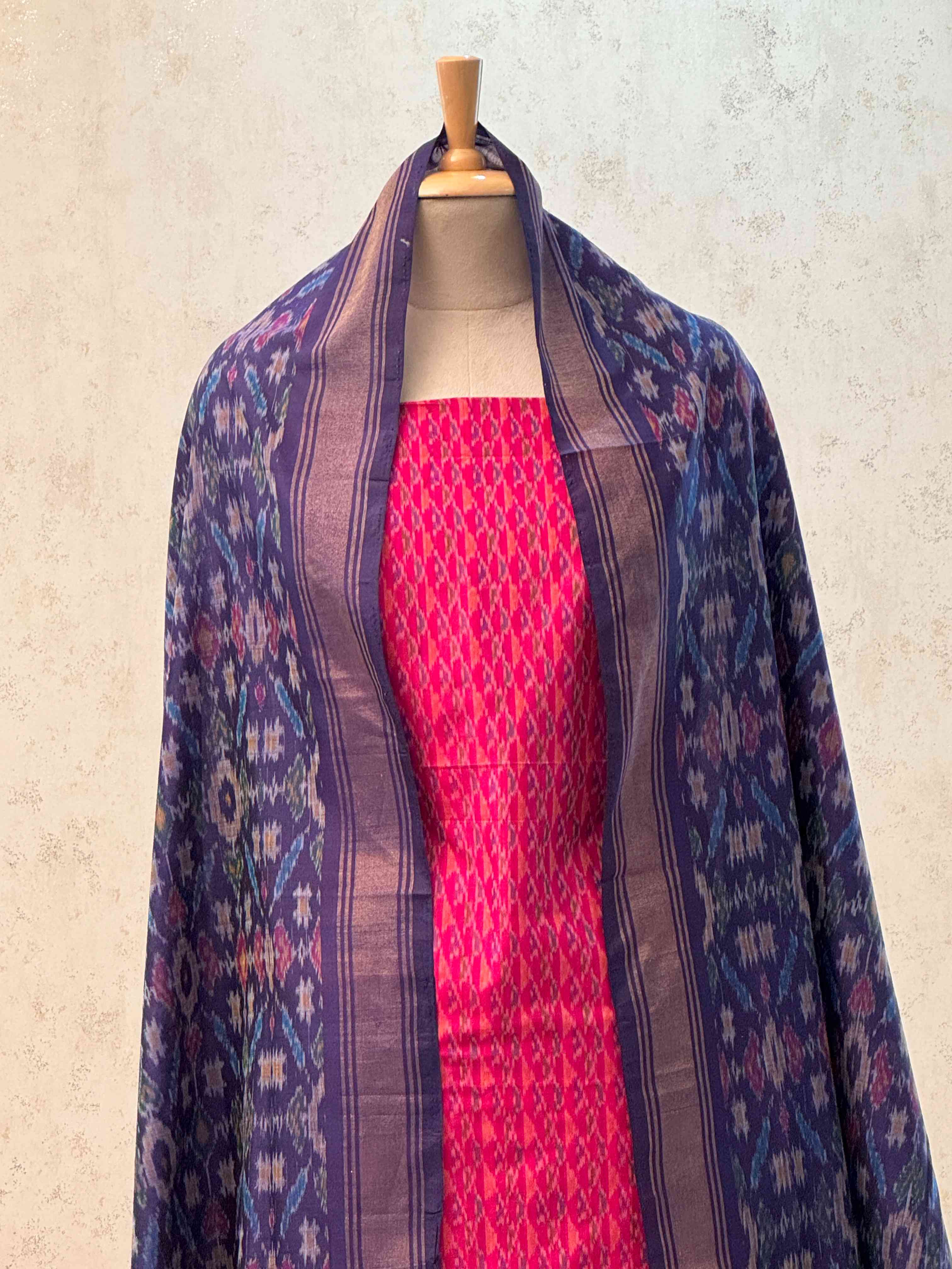 SICO ikkat pochampally dress material 2pc set