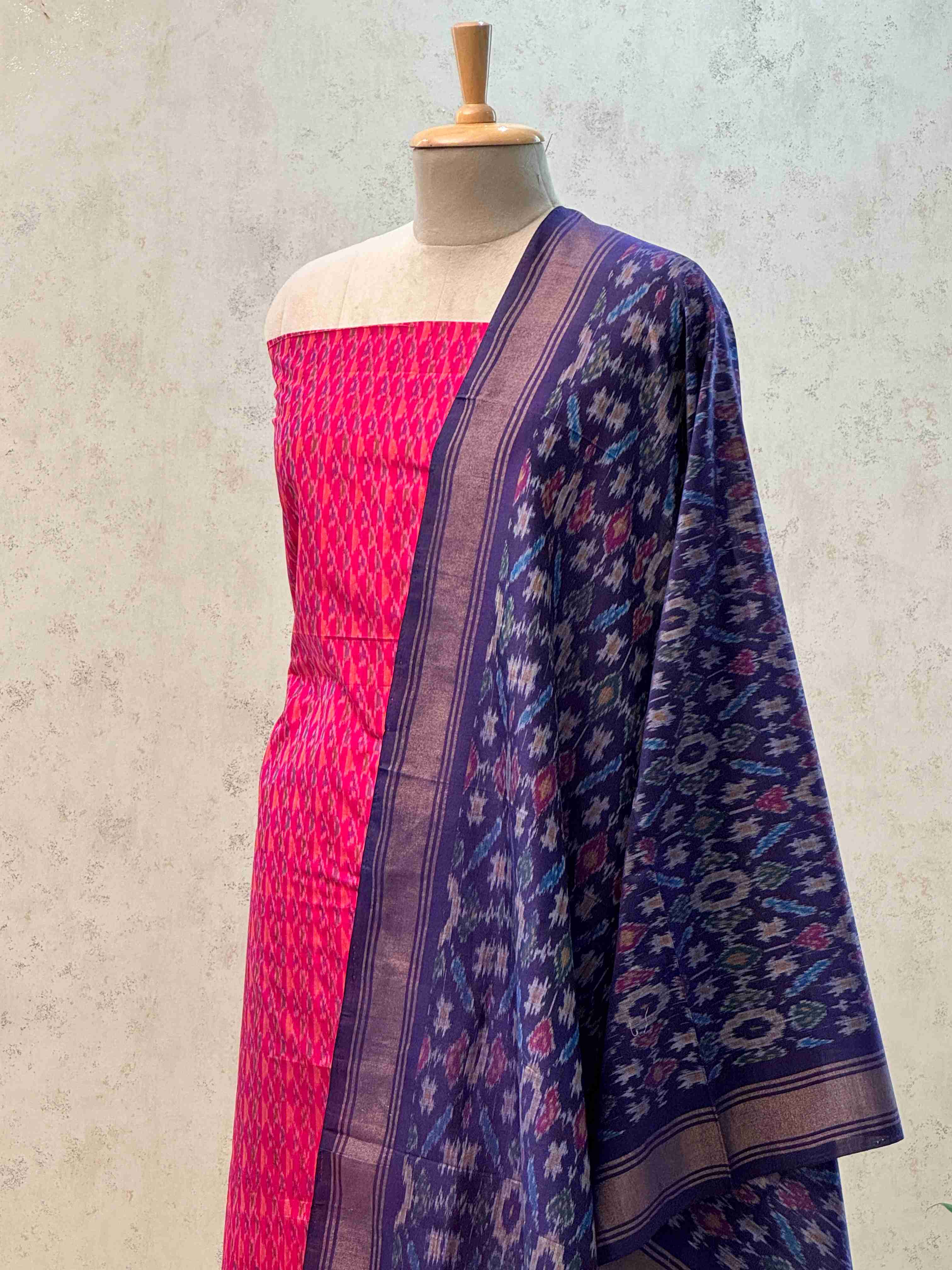 SICO ikkat pochampally dress material 2pc set