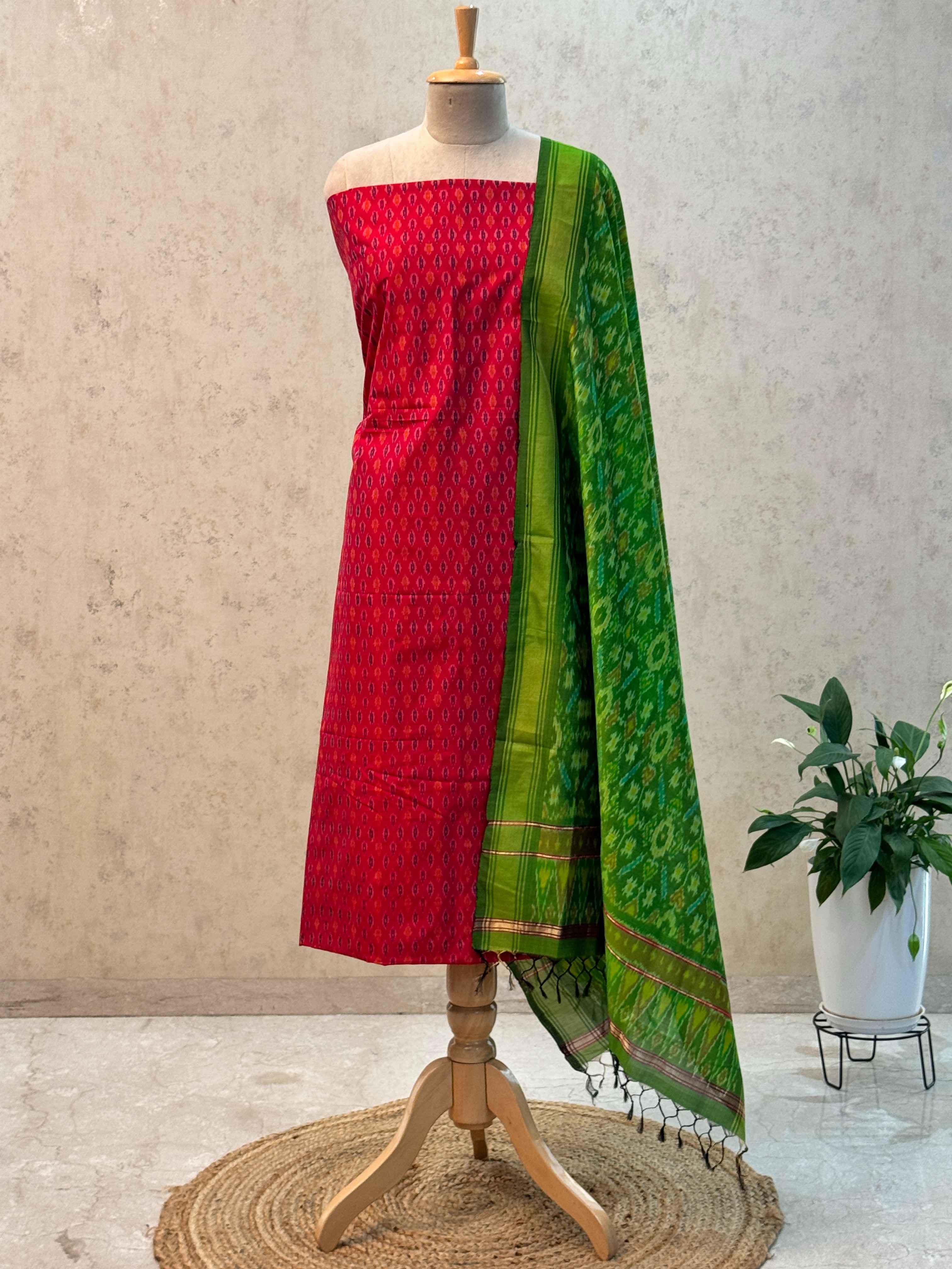 SICO ikkat pochampally dress material 2pc set