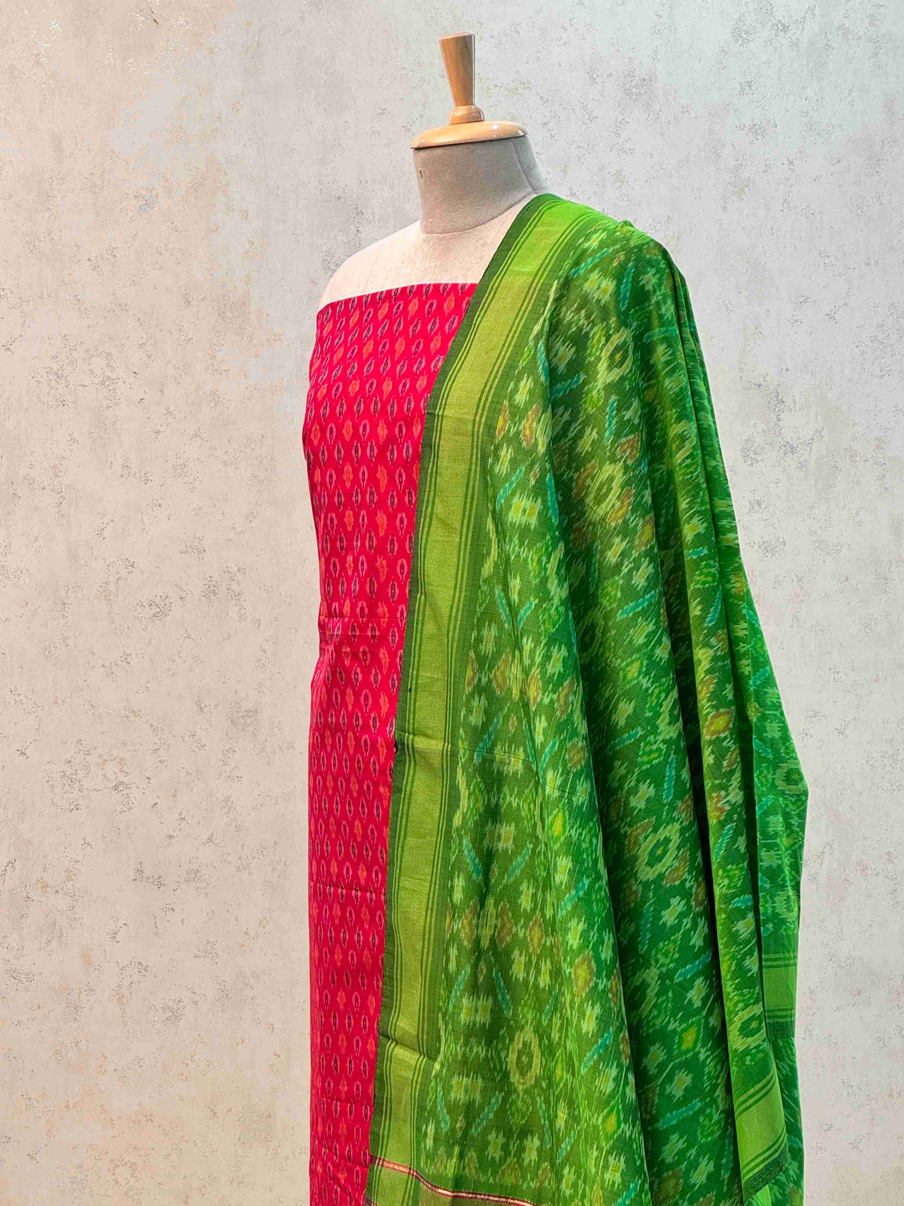 SICO ikkat pochampally dress material 2pc set