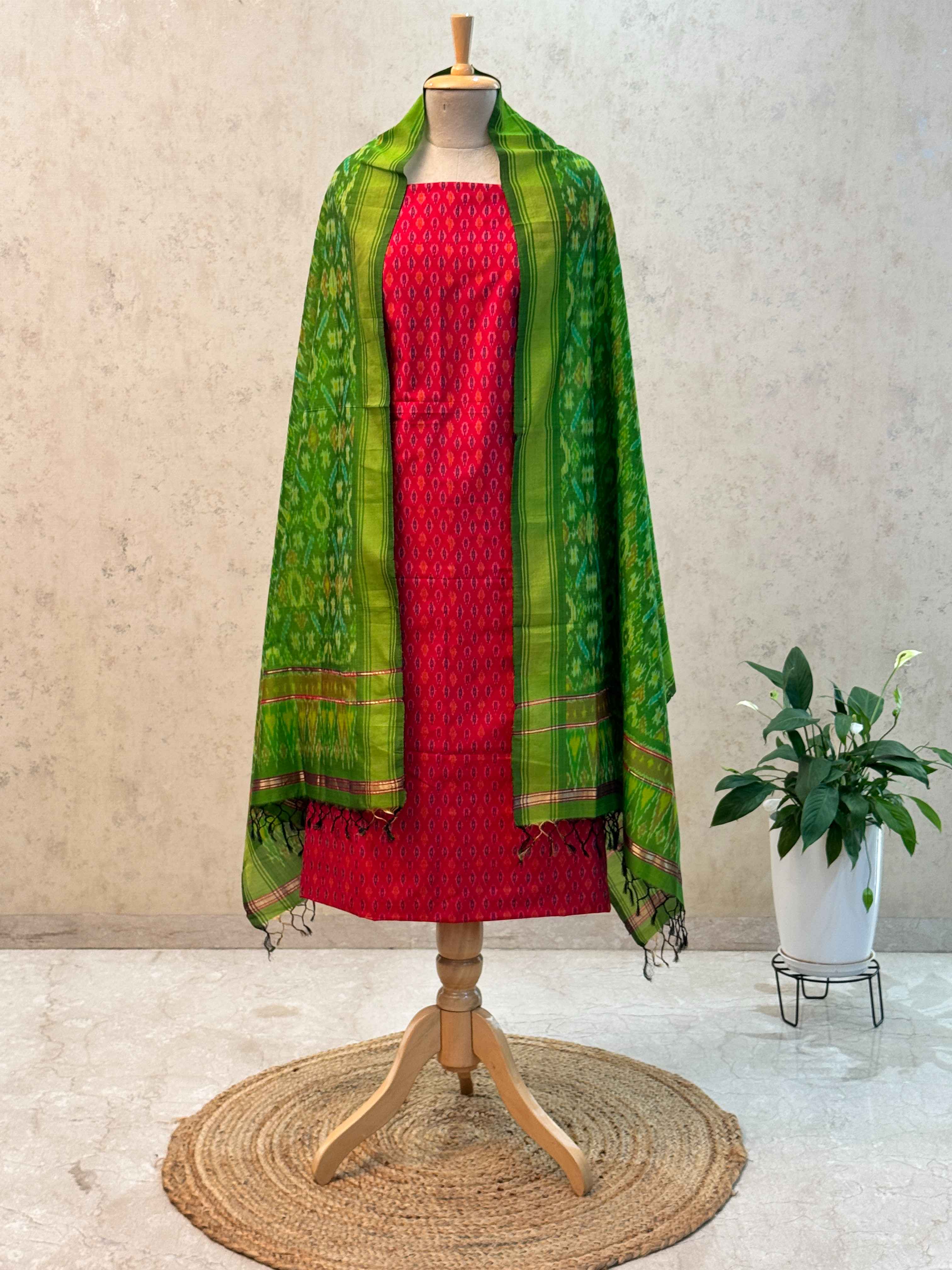 SICO ikkat pochampally dress material 2pc set