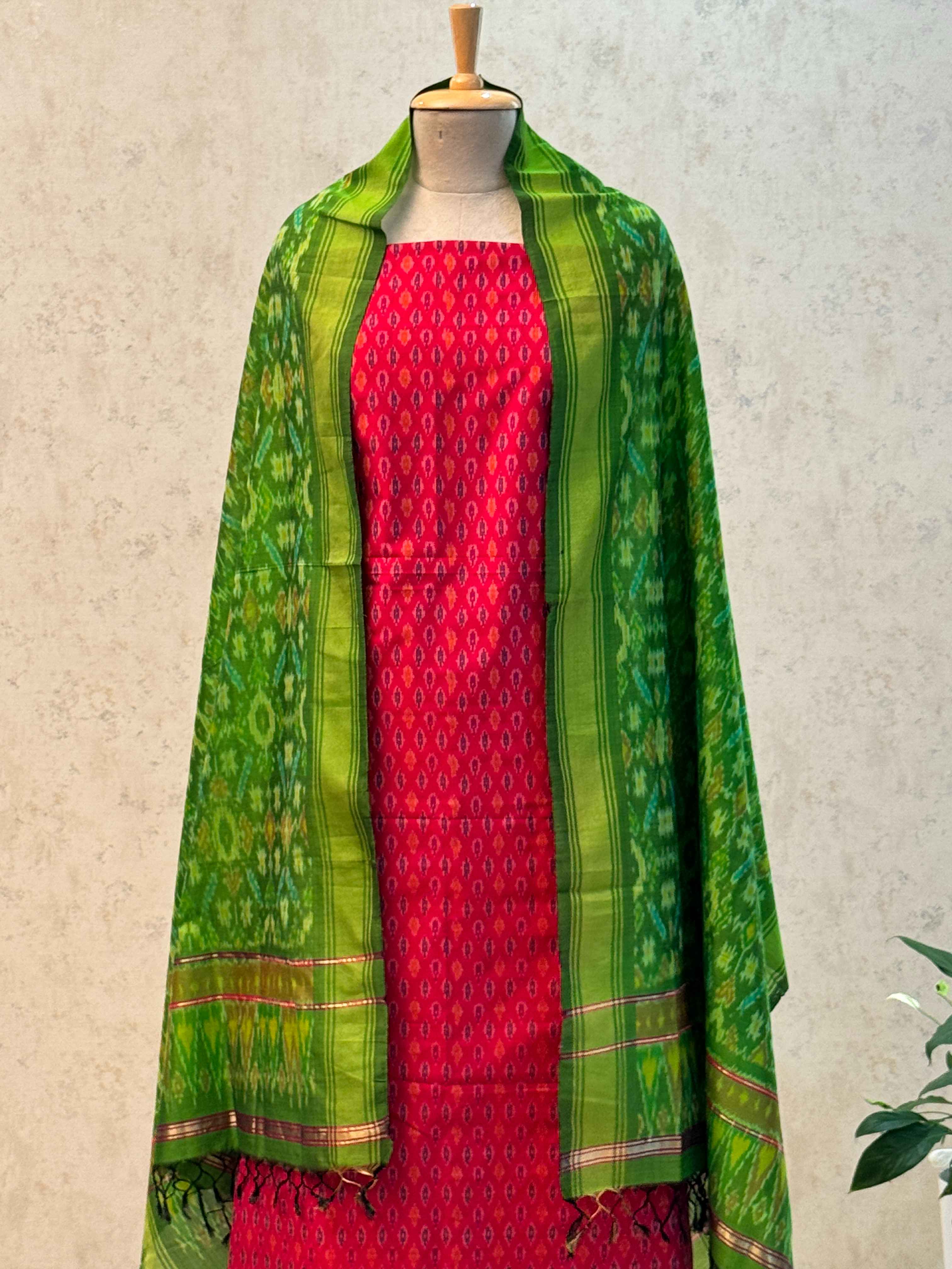 SICO ikkat pochampally dress material 2pc set