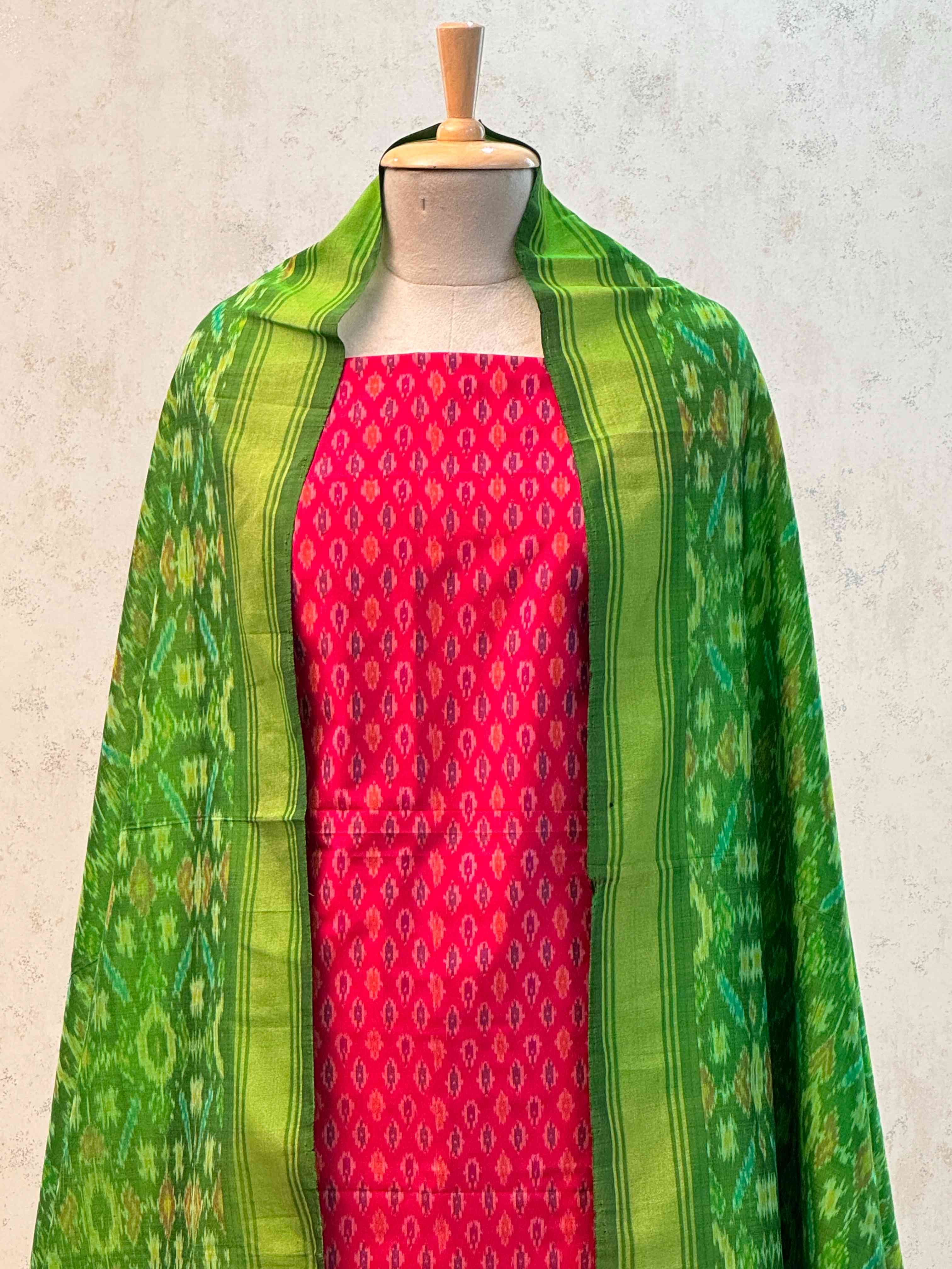 SICO ikkat pochampally dress material 2pc set