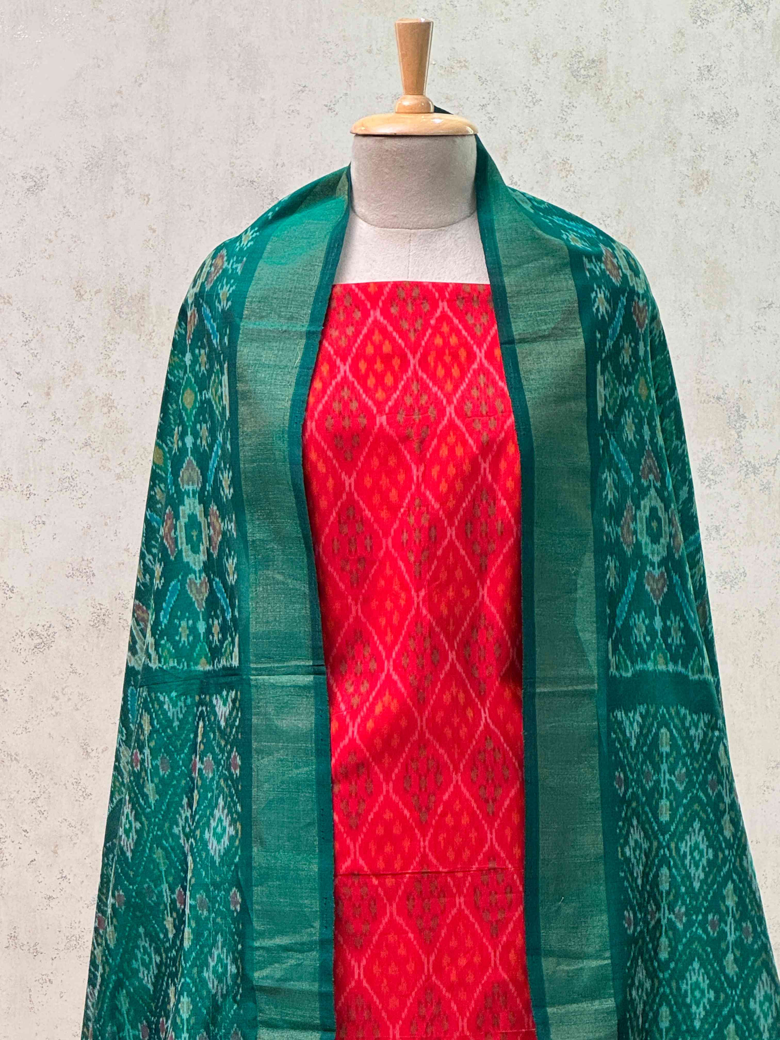 SICO ikkat pochampally dress material 2pc set