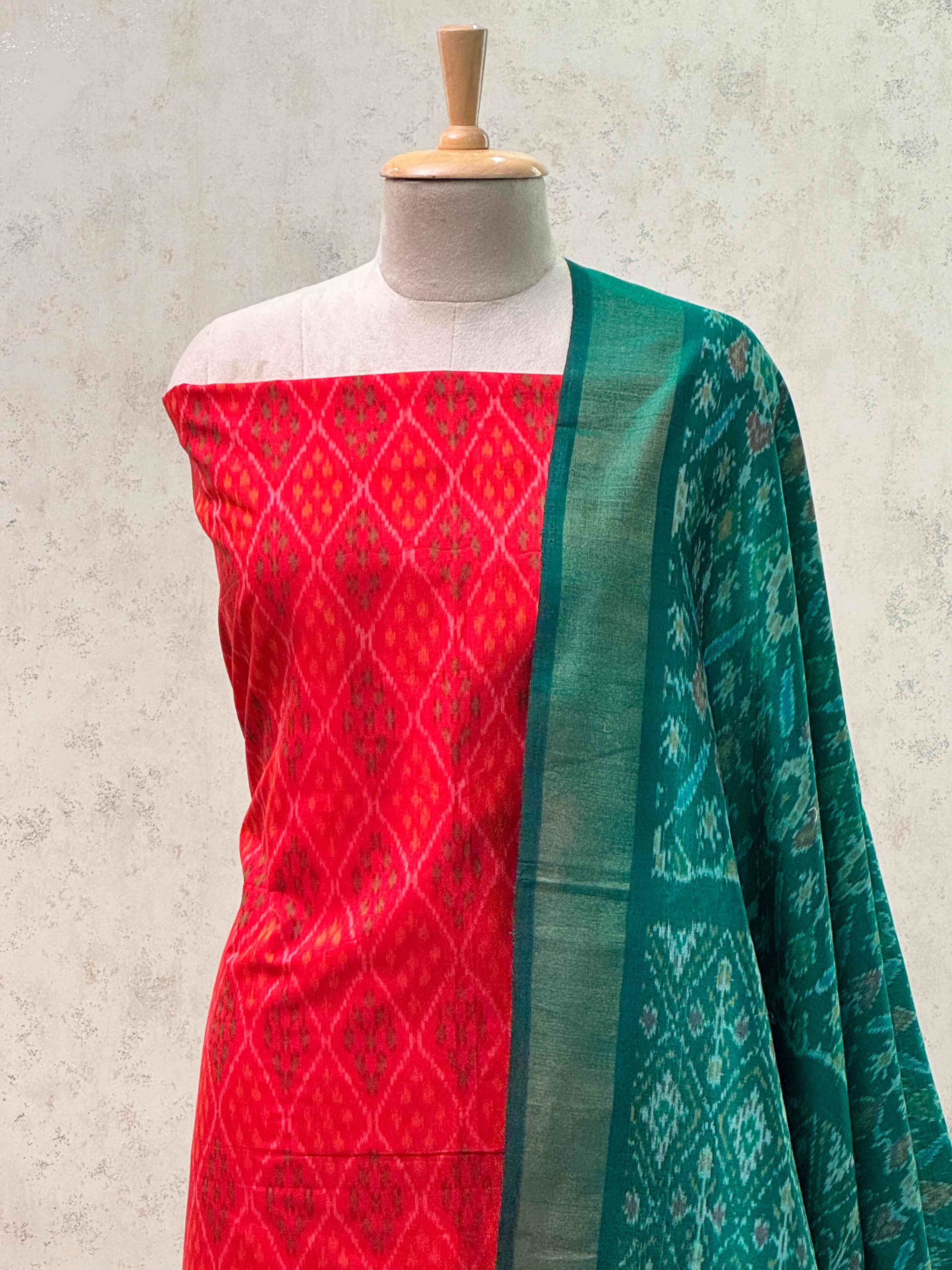 SICO ikkat pochampally dress material 2pc set