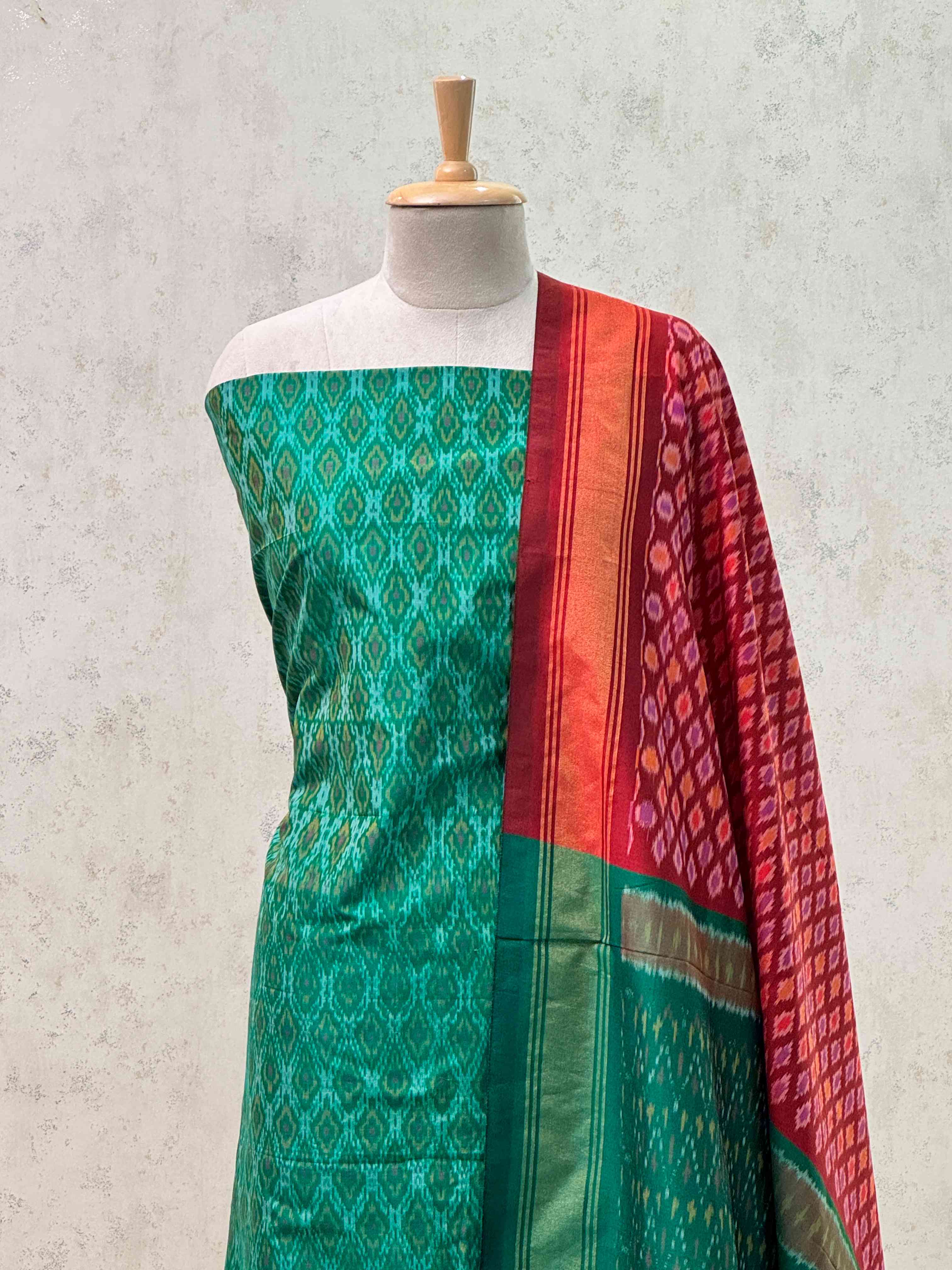 SICO ikkat pochampally dress material 2pc set