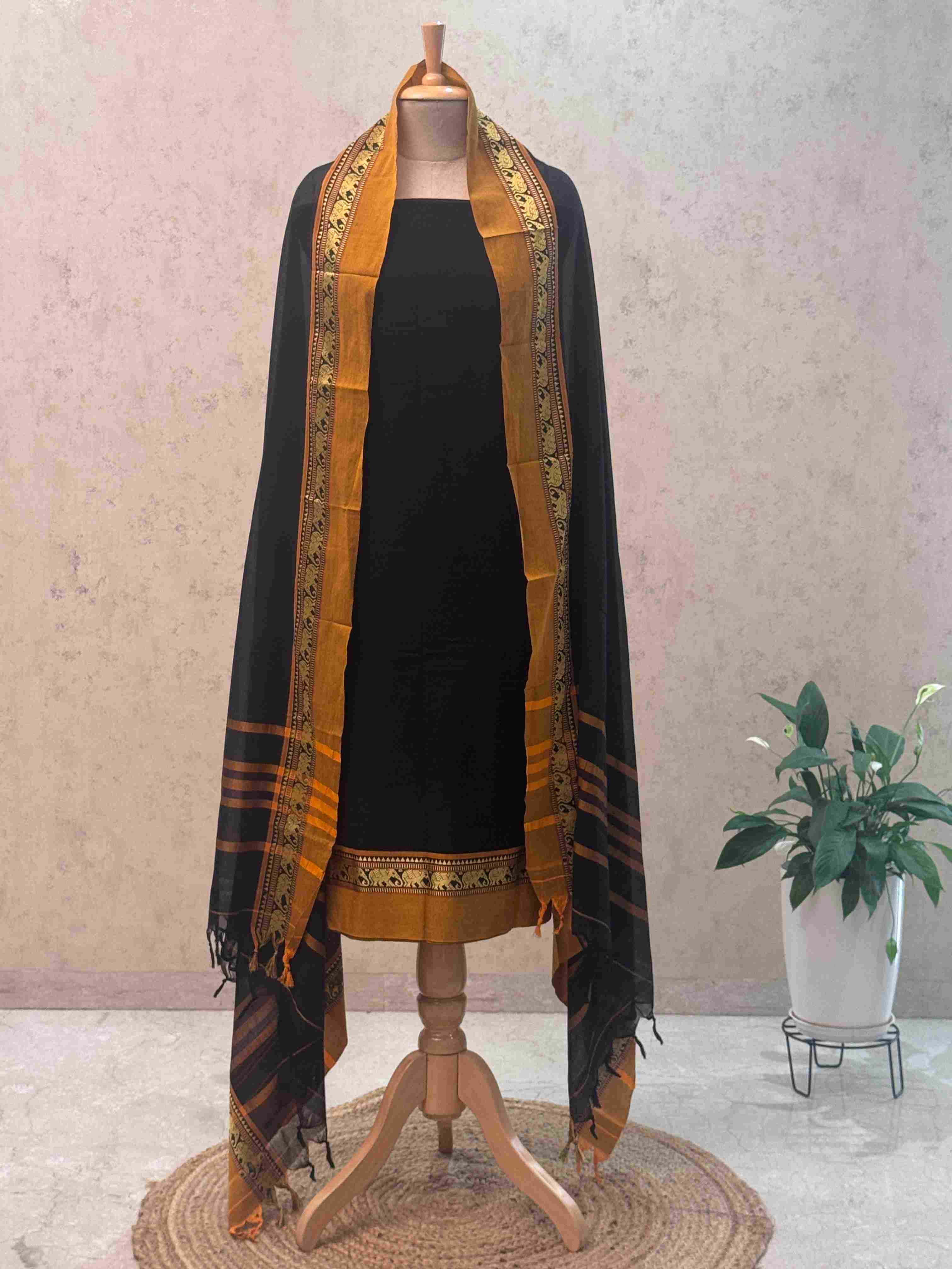 Authentic Mangalgiri Cotton Dress Material