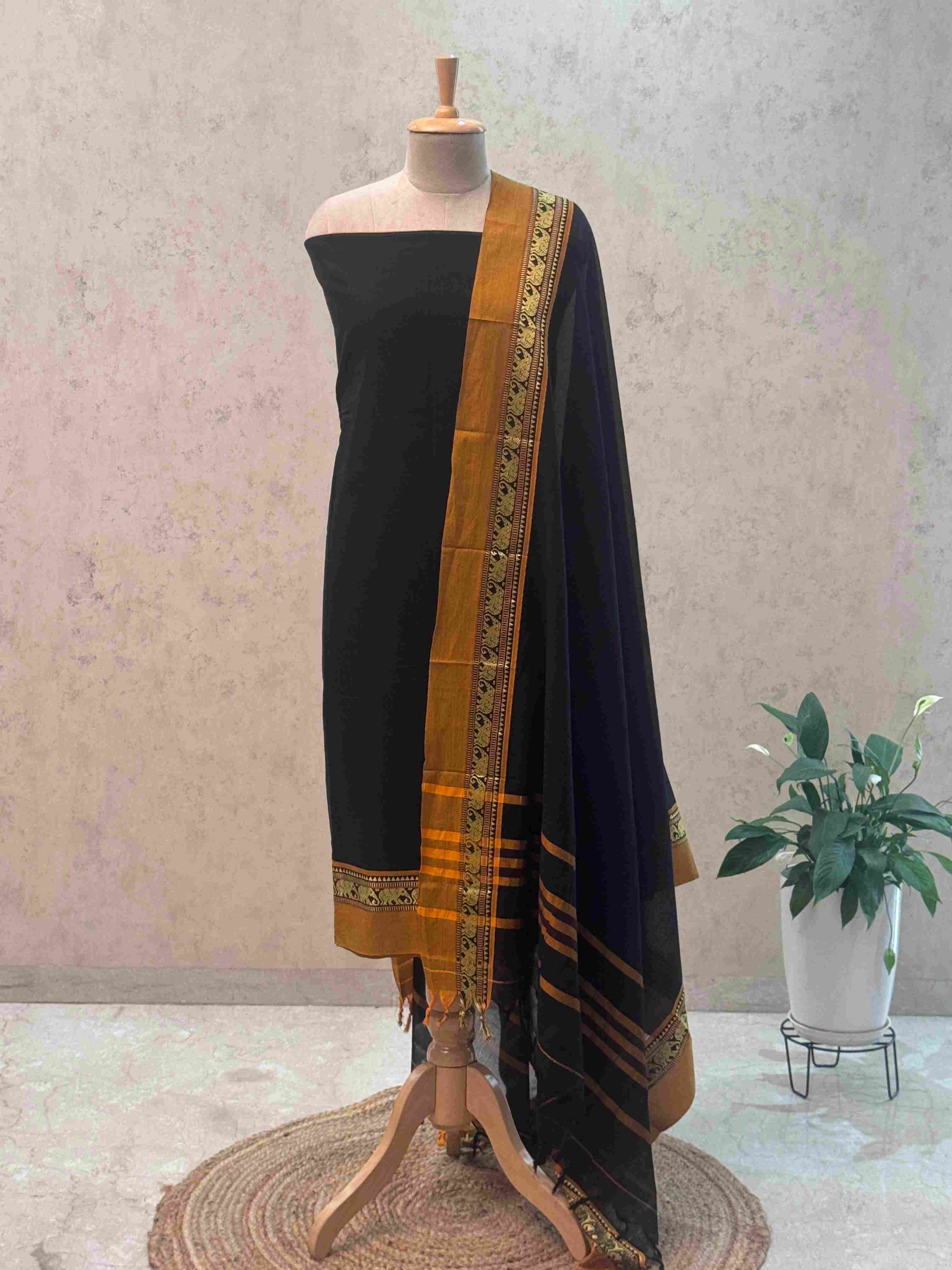 Authentic Mangalgiri Cotton Dress Material