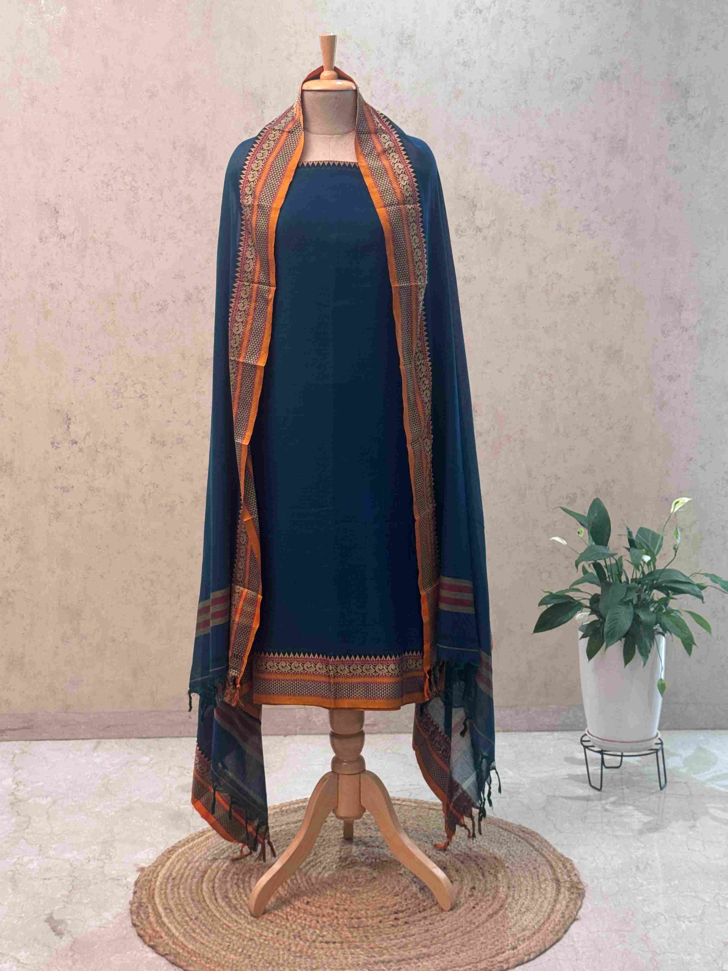Authentic Mangalgiri Cotton Dress Material