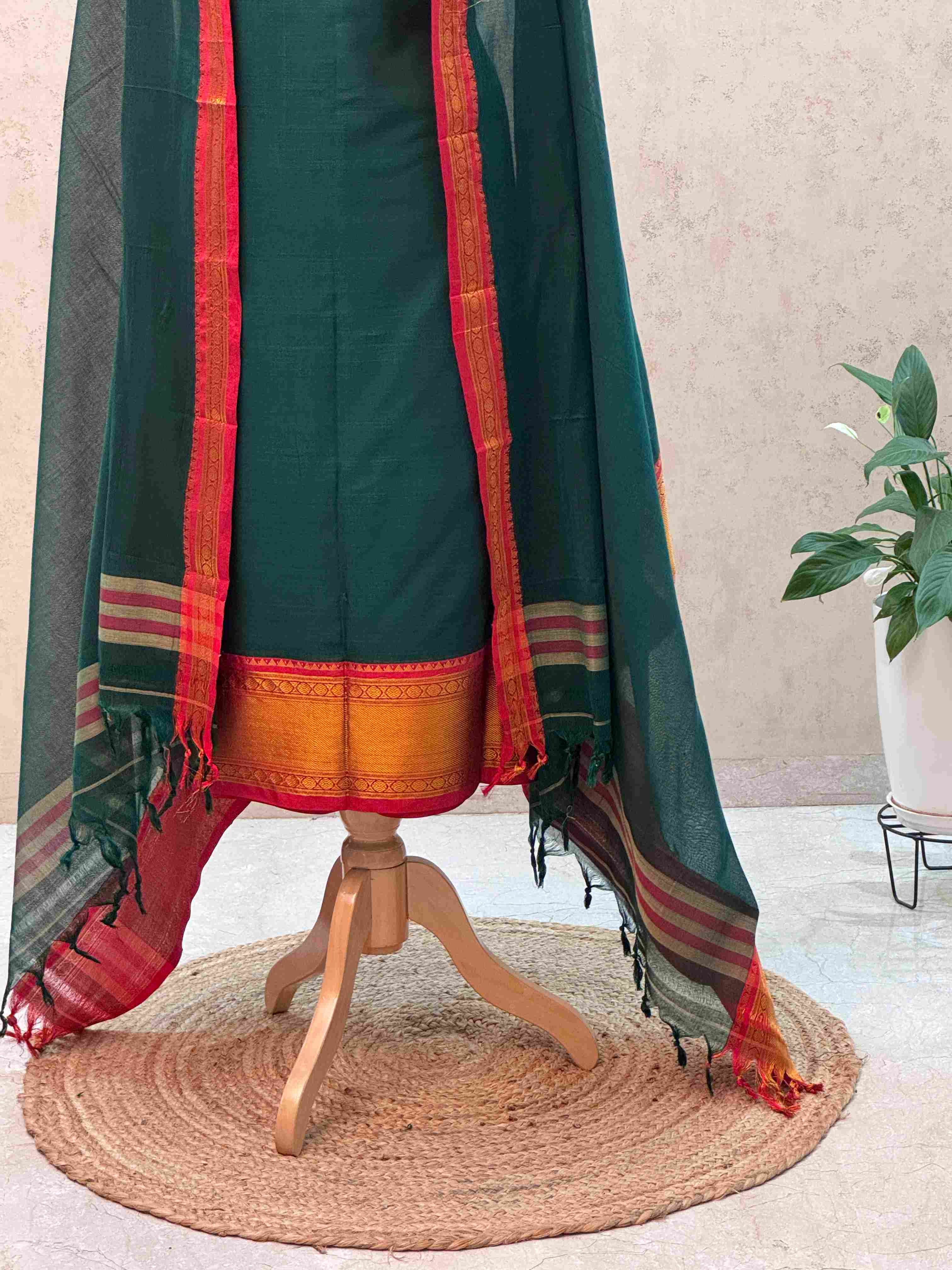 Authentic Mangalgiri Cotton Dress Material