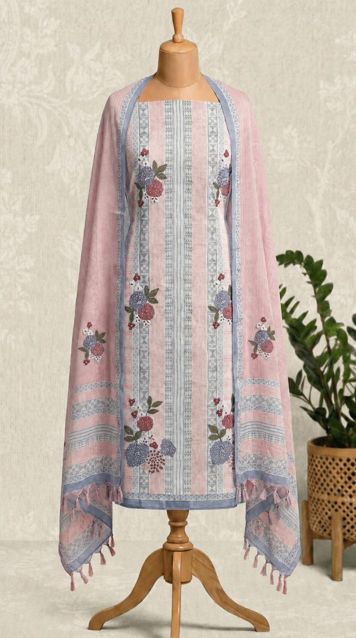 Jute Linen 3PC Suit Set
